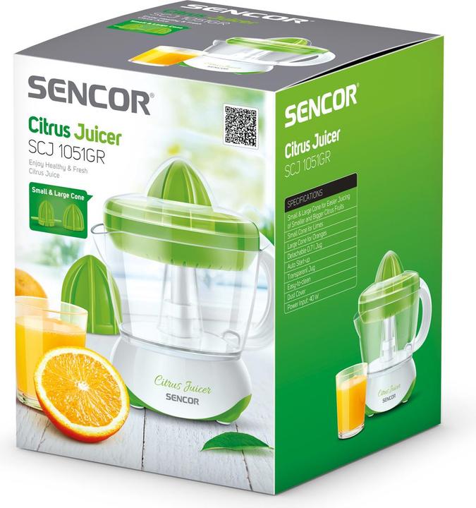 Actual product image Sencor SCJ 1051GR juice maker White