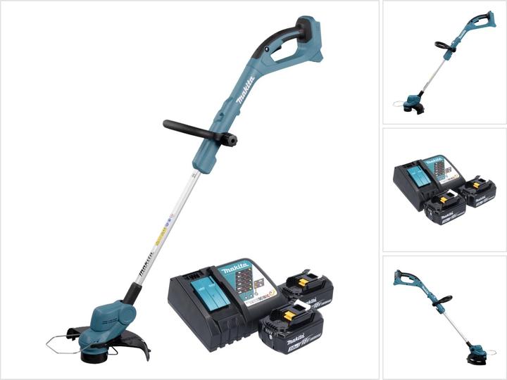 Image du produit Makita DUR 193 RF2 Coupe-bordures sans fil 18 V 260 mm + 2x batterie 3,0 Ah + chargeur (Fils coupe-herbe)