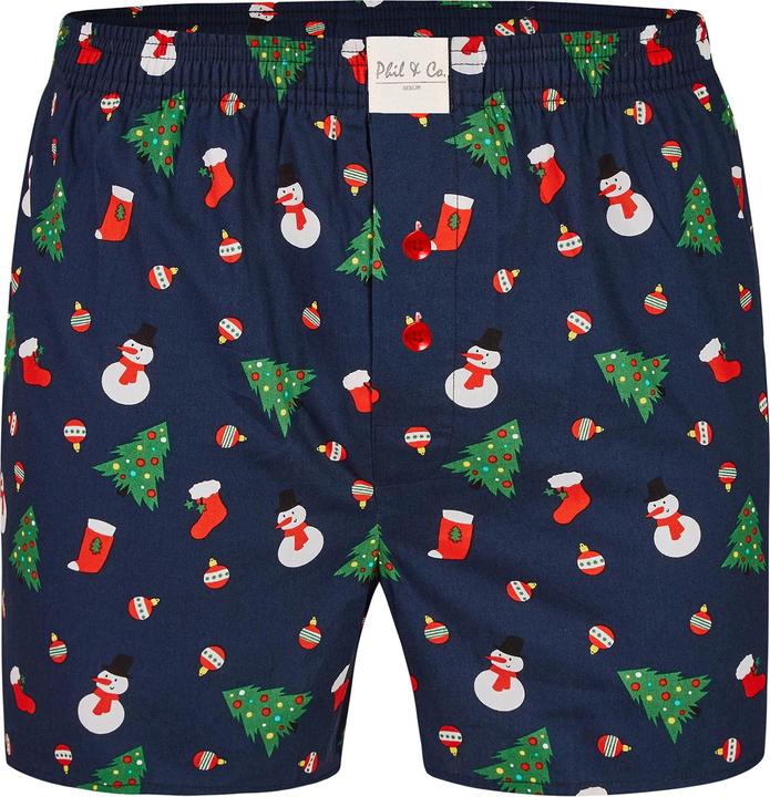 Actual product image Phil & Co. Berlin Boxer Chrstimas Boxer 9-pack (XL, pack of 9)