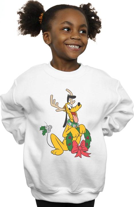 Immagine prodotto Disney Pluto Christmas Reindeer Felpa Ragazze (140, 146)