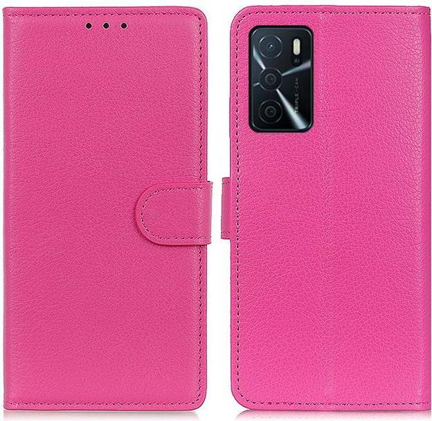 Productafbeelding MU Classic Litchi Leren Boekomslag Serie (Oppo A16s, Oppo A54s)