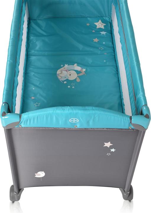 Actual product image Moni Travel cot Sleepy with wheels