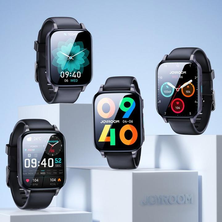 Actual product image Joyroom Fit-Life Pro smartwatch dark gray (JR-FT3)