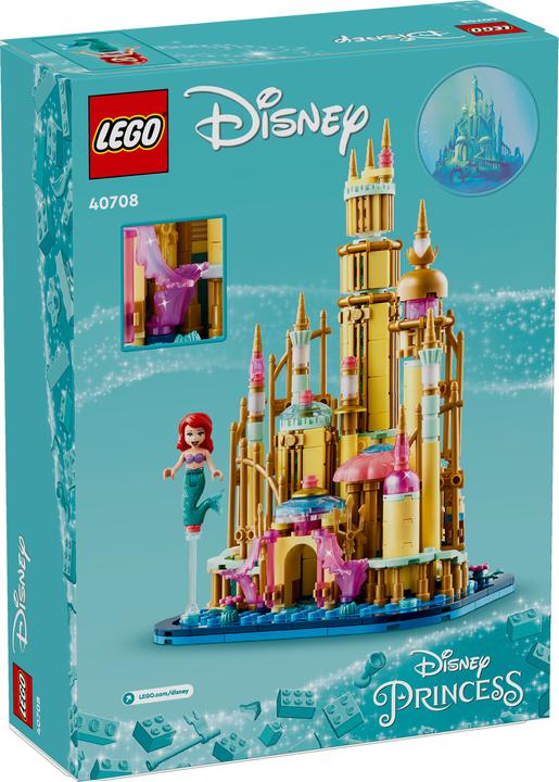 Actual product image LEGO Ariel's mini castle (40708, LEGO Disney)