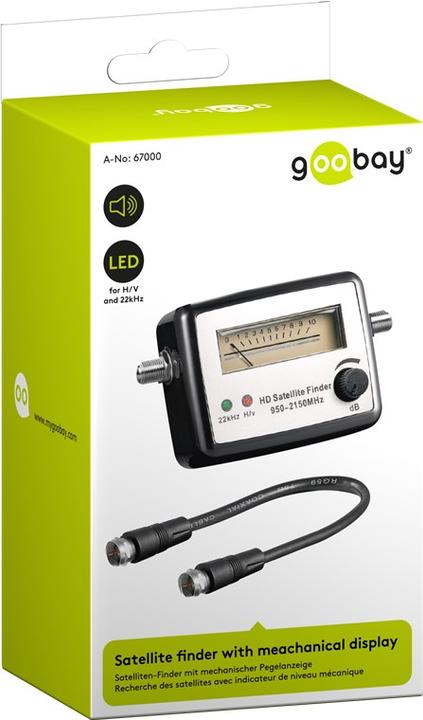Produktbild Goobay Satelliten-Finder (Messtechnik)