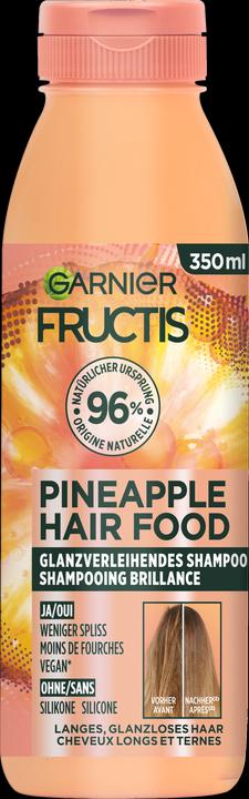 Produktbild Garnier Hair Food Shampoo glanzverleihende Ananas (350 ml, Flüssiges Shampoo)