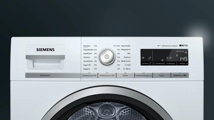Produktbild Siemens WT7WH540 (8 kg, Rechts, EU-Stecker)