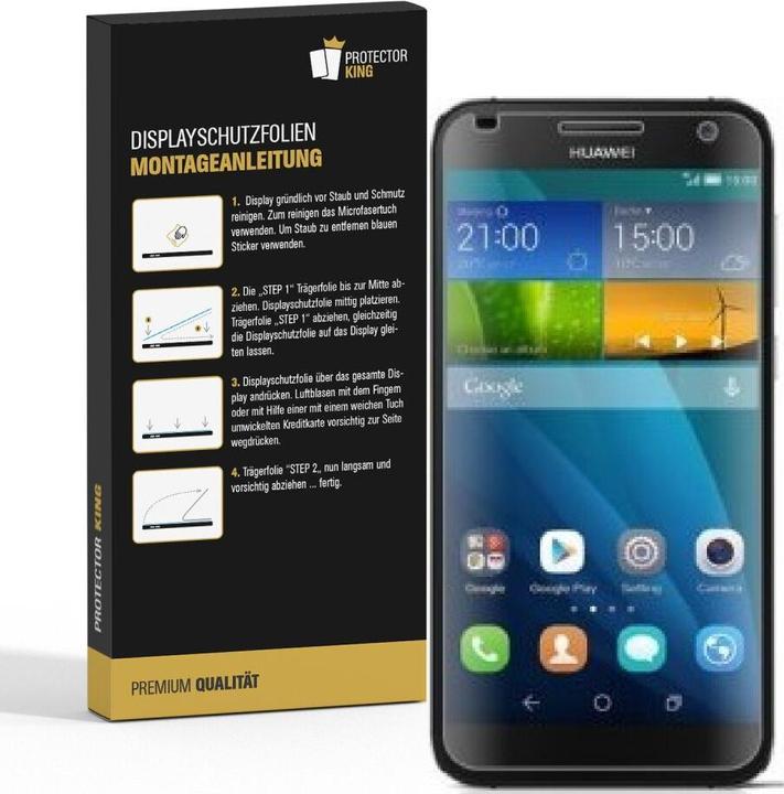 Produktbild Protectorking 2x Displayschutzfolie matt Anti-Reflex entspiegelt (2 Stück, LG G7)