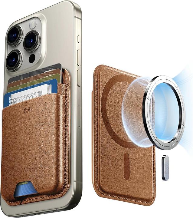 Produktbild ESR HaloLock magnetic wallet (brown)