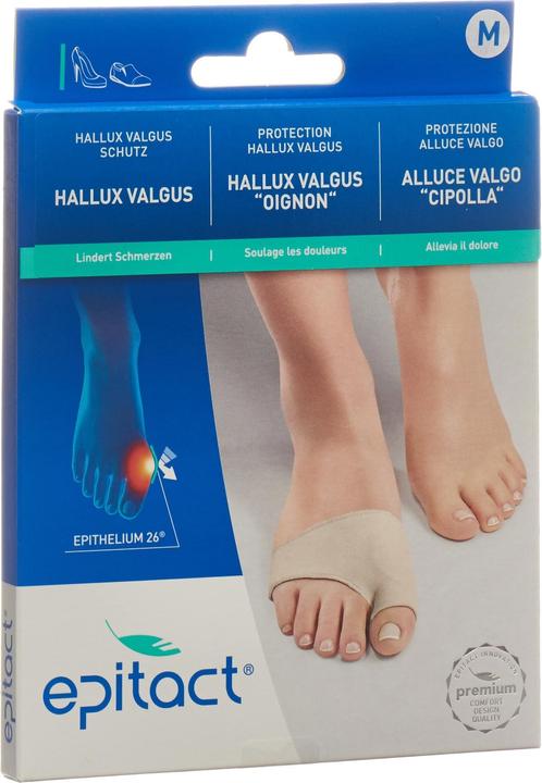 Actual product image Epitact Hallux valgus protection M 24-27 cm 1 piece (M)