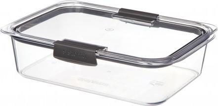 Image du produit Sistema 55115 food storage container Rectangular Box 2 L Noir, Transparent (2 l)