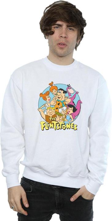 Produktbild The Flintstones Group Circle Sweatshirt (XL)