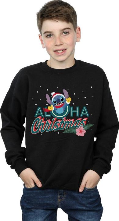 Immagine prodotto Disney Lilo And Stitch Aloha Christmas Felpa Ragazzi (152, 158)