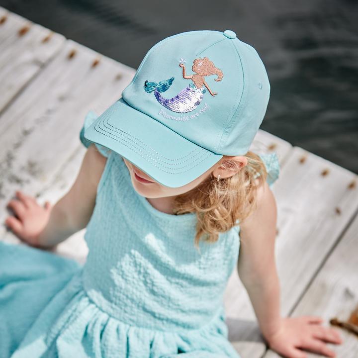 Image du produit Maximo Girl's Cap Mermaid MetallverschluÃŸ (51, 53)