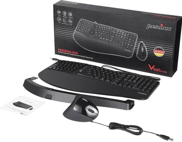 Actual product image Perixx Periduo-505 (DE, Cable)
