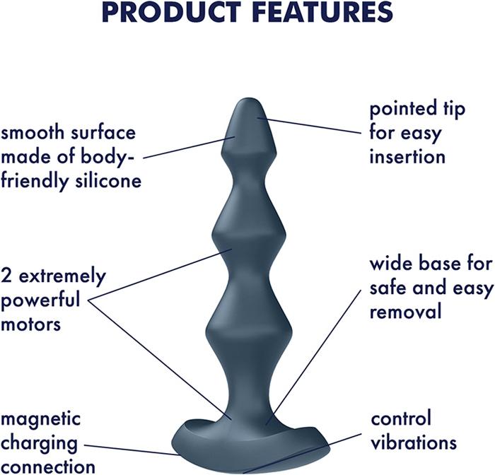 Actual product image Satisfyer Lolli Plug 1 Vibrator
