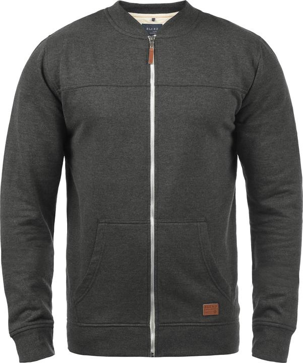 Actual product image Blend Arco Men's Zip Up Sweater Zipper Jacket With High-Neck (S)