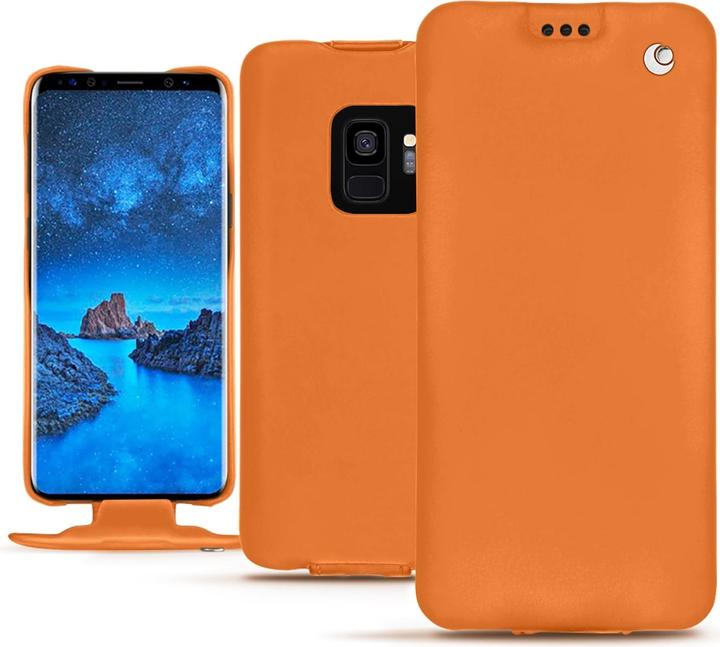 Productafbeelding Noreve Lederen omslag verticaal (Samsung Galaxy S9)