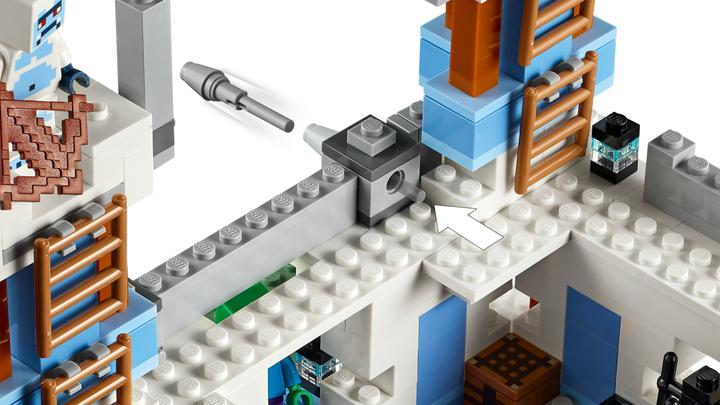 Actual product image LEGO The ice palace (21186, LEGO Minecraft)