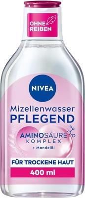 Immagine prodotto NIVEA Tonico per il viso all'acqua micellare nutriente per la pelle secca con olio di mandorle (Acqua micellare, 400 ml)