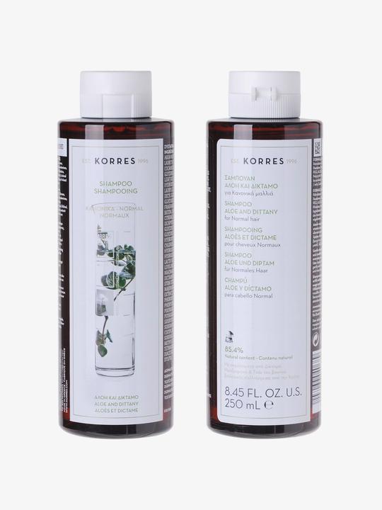 Image du produit Korres Aloès & Dittany (250 ml, Shampoing liquide)