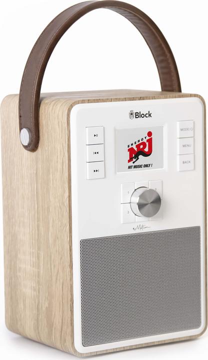 Block Internetradio Emotionwalnut (DAB+)