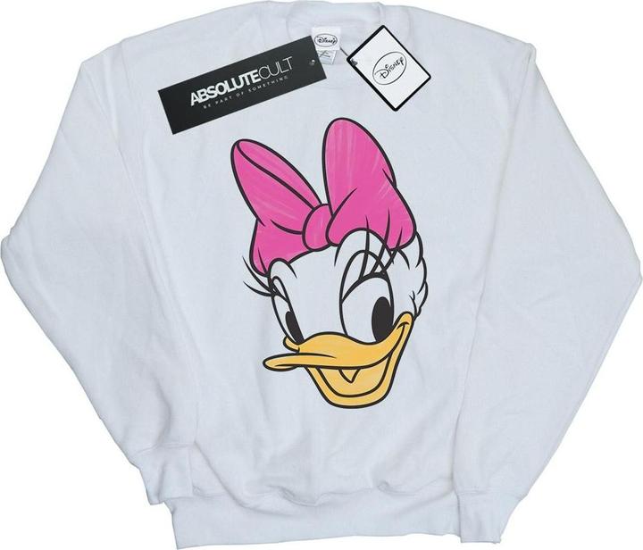 Actual product image Disney Mens Daisy Duck Head Painted Sweatshirt (S)