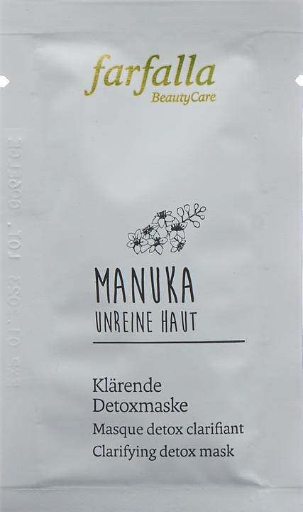 Produktbild Farfalla Manuka Unreine Haut - Klärende Detoxmaske (7 ml)