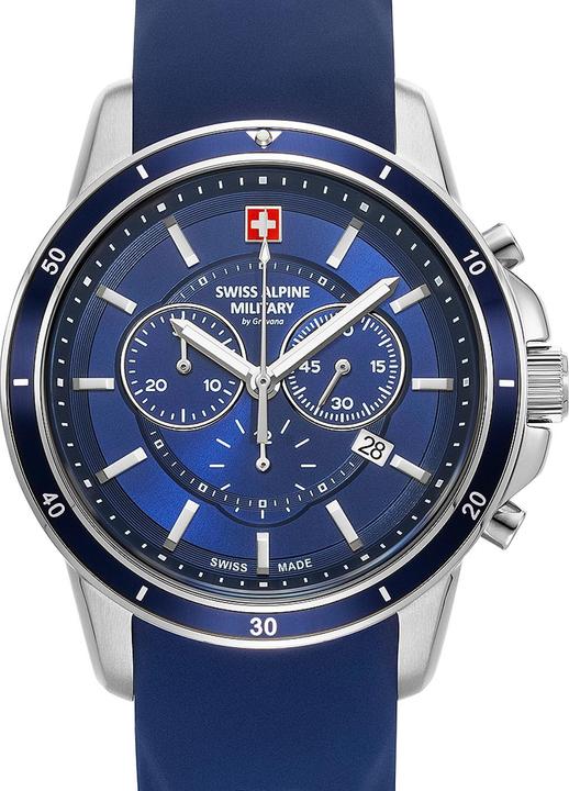 Swiss Alpine Military 7089.9835 Chronograph Herrenuhr 44mm 10ATM (Chronograph, 44 mm)