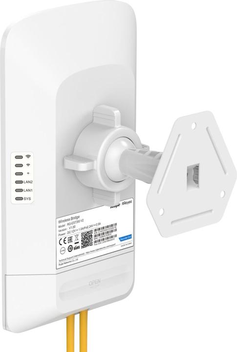 Produktbild Ruijie Reyee 2x Ip54 Outdoor Wireless Bridge 5km 15dbi 5ghz Wifi (867 Mbit/s)