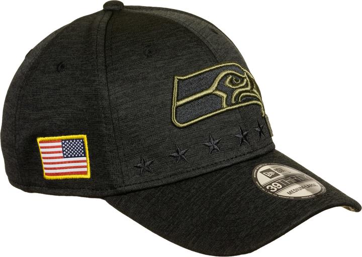 Produktbild New Era NFL Seattle Seahawks 39Thirty Salute to Service Cap (M, L)