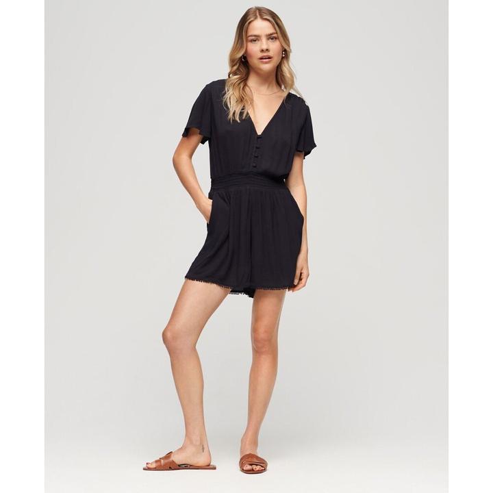 Image du produit Superdry combi-hort manche courte uperdry beach (S)