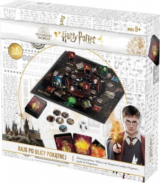Actual product image Cartamundi Harry Potter board game Diagon Alley Rally (Polish)