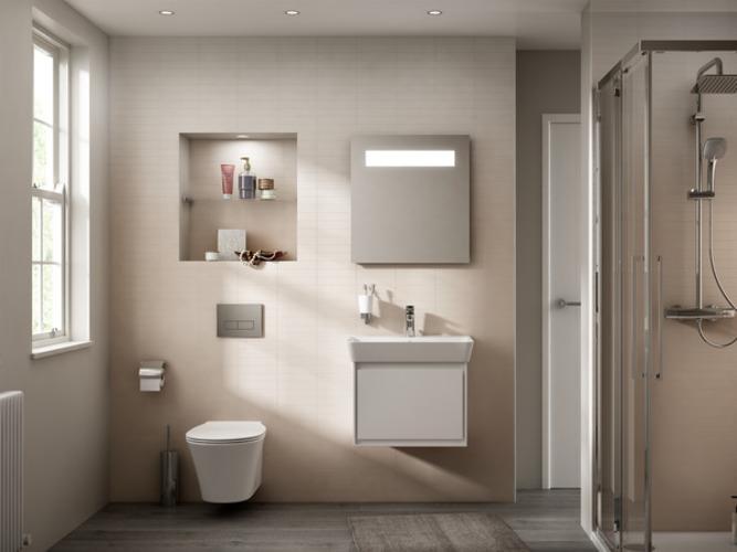 Actual product image Ideal Standard WC Connect Air Aquablade white with coating wall-mounted E0
