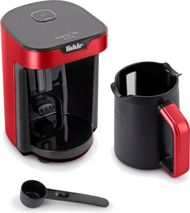 Actual product image Fakir Kaave mono mocha coffee maker red / black