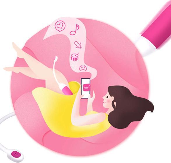 Produktbild Magic Motion Vini App Controlled Love Egg Orange