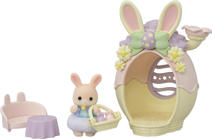 Actual product image Sylvanian Families Babyhasen Osterspass Spielset