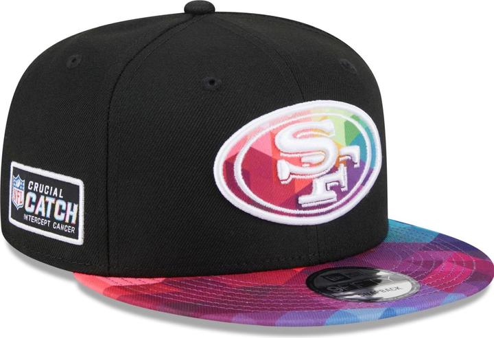 Produktbild New Era San Francisco 49ers CRUCIAL CATCH 9FIFTY Cap (One Size)