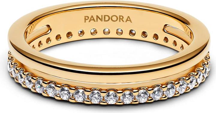 Actual product image Pandora Double Band Ring (52)