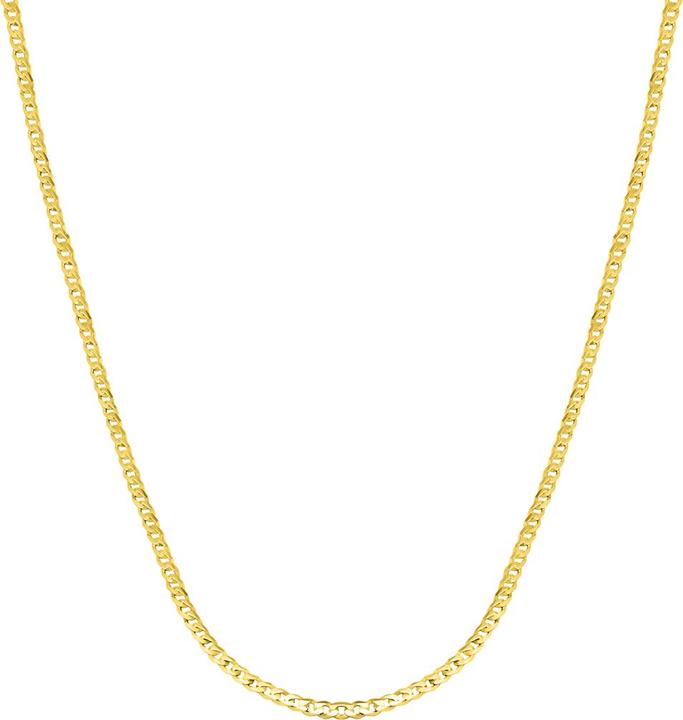 Produktbild Candy Panzerkette 1.2 mm Kari, 925 Sterling Silber, vergoldet (925 Sterling Silber, 18k vergoldet, 925er Sterlingsilber)