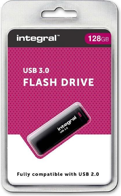Produktbild Flashdrive 128GB USB3.0 Schwarz, Snap-on-Kappe Design (128 GB, USB-A, USB 3.2)