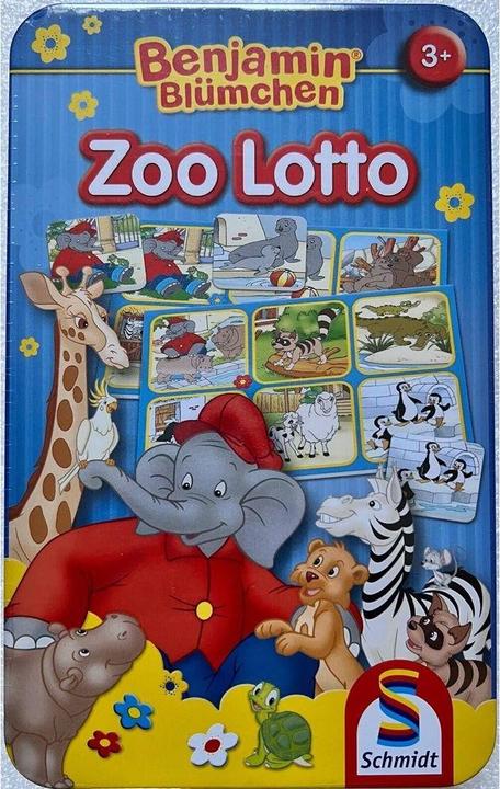 Produktbild Schmidt Spiele Benjamin Blümchen Zoo Lotto Metalldose (Deutsch)