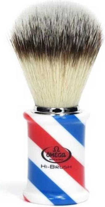 Omega Barber Pole - HI-BRUSH Shaving Brush (Rasierpinsel)
