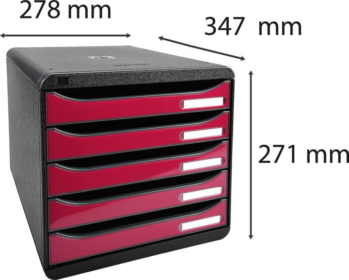 Produktbild Exacompta Stapelbare Boxen (A4+)
