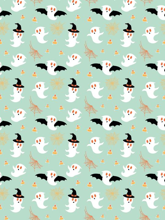 Actual product image Décopatch Pocket Hot-Foil Collection "Halloween Spiders and Bats", set of 4, 30 x...