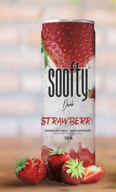 Image du produit Soofty Drink Fraise (1 x 33 cl)