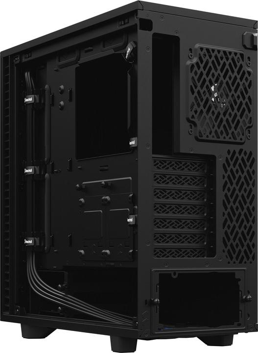 Actual product image Fractal Define 7 Compact Black Solid (ATX, mATX, Mini-ITX)
