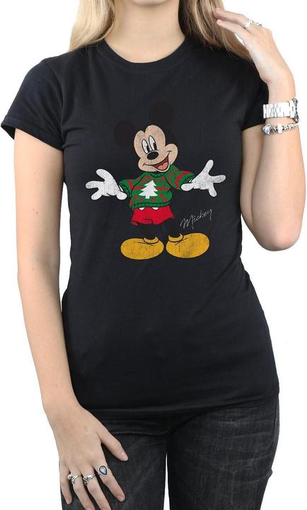 Produktbild Disney Mickey Mouse Christmas Jumper TShirt (L)
