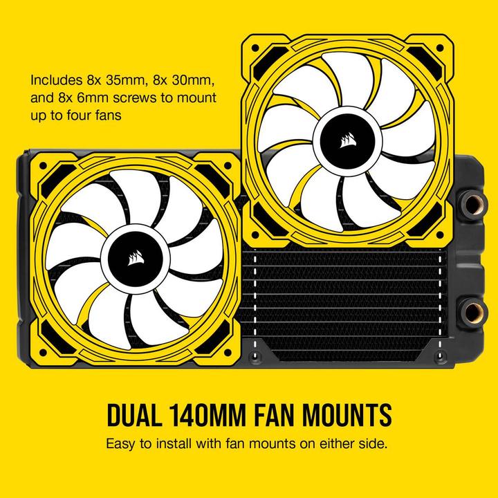Actual product image Corsair Hydro X Series (140 mm)