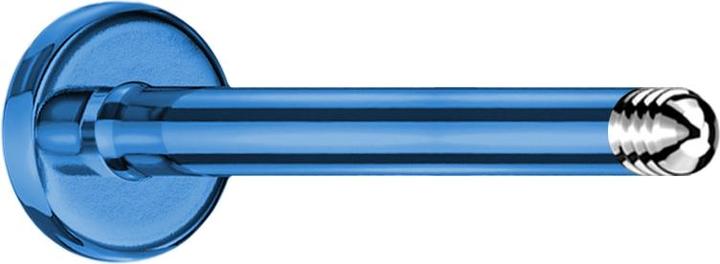 Immagine prodotto Star Piercing Asta micro labretica blu scuro (Titanio G23, senza ottone)